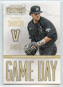 2015 Panini Contenders Game Day Tickets - #1 - Dansby Swanson - Vanderbilt - Picture 1 of 1
