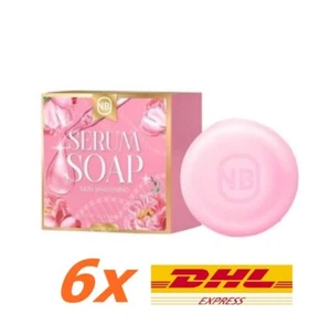 6x NB SERUM SOAP deeply cleanse skin clear smooth moisturize Whiter radiant - Picture 1 of 12