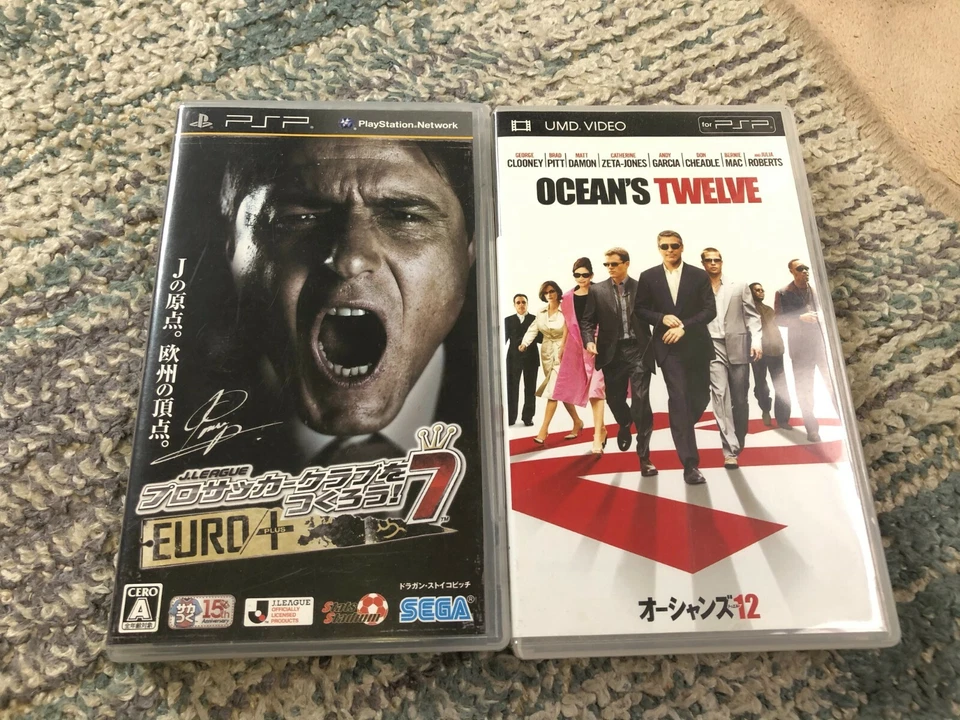 Ocean's Twelve psp umd video ,Create a professional soccer club 7 EURO PLUS 2set - Image 1 of 2