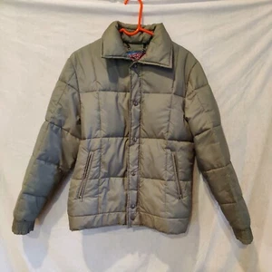 Insulated Apparel Womens Down Filled Jacket Size Small Sage Green Korea - Picture 1 of 18
