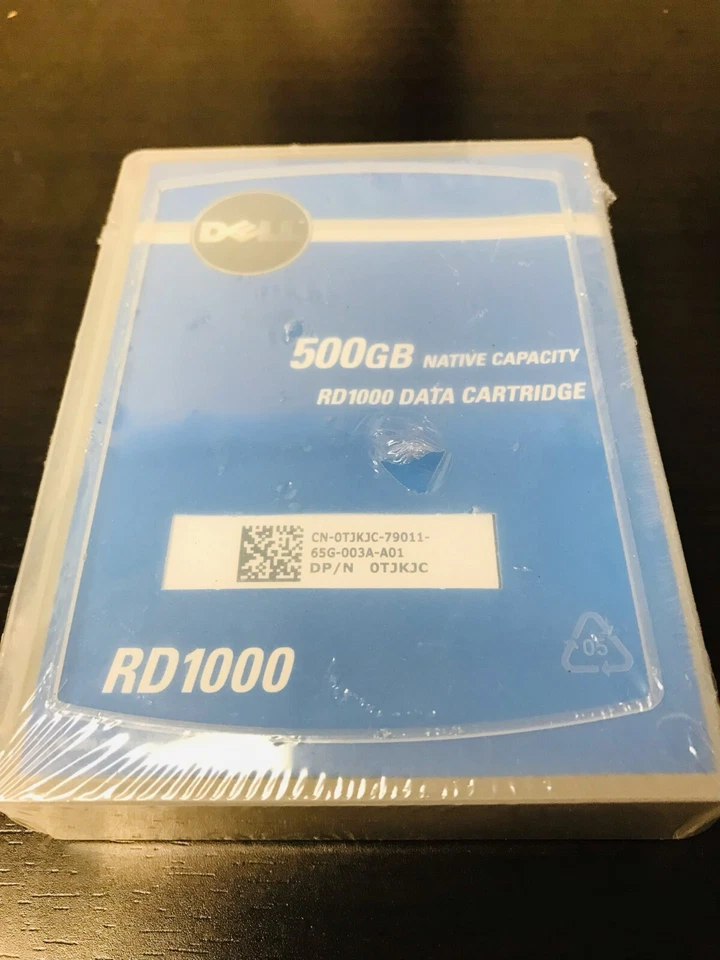 NEW GENUINE Dell 500GB RD1000 / RDX Data Cartridge - TJKJC - Image 1 of 1