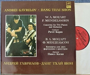 Son; Gavrilov. Mendelssohn + Mozart (Concertos for two pianos) Mel 00049 dig. NM - Picture 1 of 1