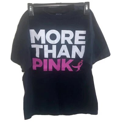Camiseta mediana para hombre WWE auténtica MORE THAN PINK Susan G. Komen Foto 1 de 4