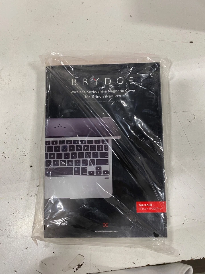 Brydge 11 Pro Wireless Bluetooth Keyboard for iPad Pro 11 Silver - Image 1 of 1