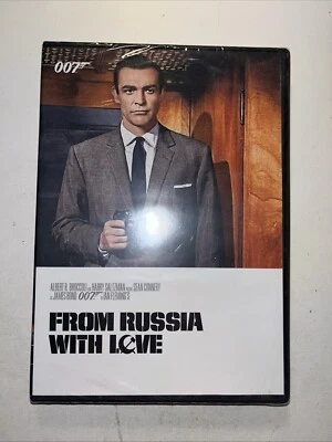 FROM RUSSIA WITH LOVE - 007 DVD MOVIE, SEAN CONNERY, LOTTE LENYA, ROBERT SHAW WS - Image 1 of 4