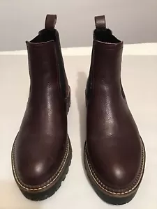 Caslon leather & mixed material ankle Boot, sz. 6M, made in China - Picture 1 of 16
