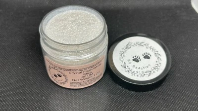 CRYSTAL SILVER WHITE MICA PIGMENT SOAP COSMETIC GRADE COLORANT PEARL (US SELLER) - Image 1 of 4