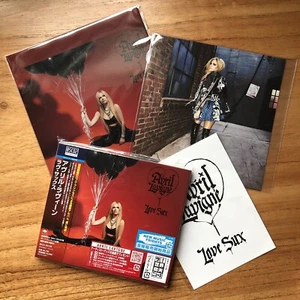 Avril Lavigne Love Sux Japan Cd Bonus Tracks Clear Folder Postcard New - Picture 1 of 10