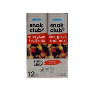 Snak Club Tube Energizer Trail Mix 12 Count -2 oz - Picture 1 of 2