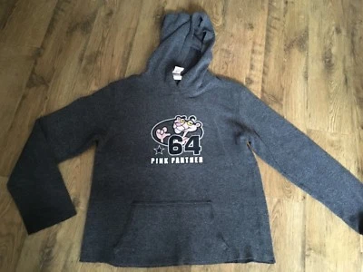 Sudadera ligera con capucha Pantera rosa vintage para mujer talla XL USADA EN EXCELENTE ESTADO Foto 1 de 4