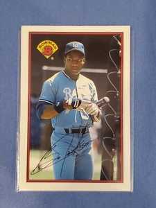 Bo Jackson 1989 Bowman Tiffany Baseball Card  #126