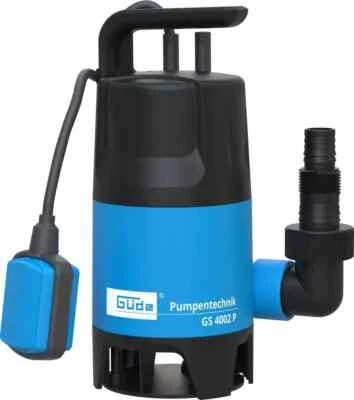 GÜDE Schmutzwassertauchpumpe Tauchpumpe Flachsaugerpumpe GS 4002 P | 400 Watt - Bild 1 von 4