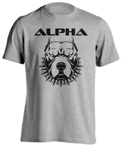 Alpha Dog Culturismo Fitness Gimnasio Entrenamiento Camiseta Entrenamiento Nueva - Imagen 1 de 3