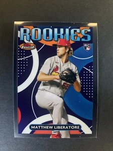 2023 Topps Finest Rookies Variation FRD-14 Matthew Liberatore - Cardinals - Picture 1 of 2