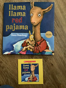 Llama Llama roter Pyjama Hardcover Buch und CD-BUCH IST BRANDNEU