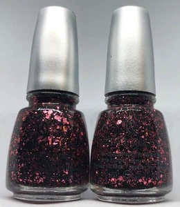 China Glaze Nagellack Scattered & Tattered 1182 Muted Red Multi Glitter Lacque - Bild 1 von 3