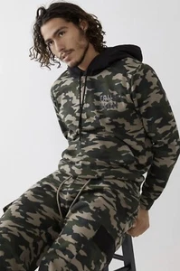 True Religion camo Hoodie Men's Size S Small TWO TONE CAMO CAMOUFLAGE BRAND NEW - Picture 1 of 4