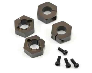 Juego de adaptadores hexagonales de eje de transmisión Tekno RC 12mm aluminio M6 (4) TKR1654X - Imagen 1 de 2