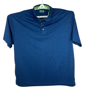 Ben Hogan Mens Performance Blue Polo Shirt Size 2XL - Picture 1 of 3