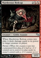 1x Murderous Redcap - Foil NM, English MTG Shadowmoor