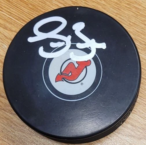 Autographed SEAN BURKE New Jersey Devils  Hockey Puck - w / COA — 第 1/1 张图片