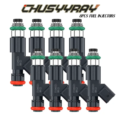 8X Inyectores de combustible 12594512 aptos para Chevrolet Silverado 1500 2007-2008 2009 4,8 L Foto 1 de 4