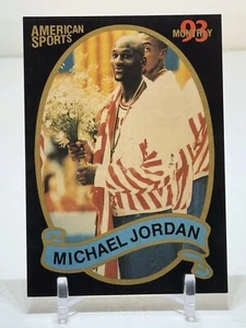 Michael Jordan 1993-94 American Sports Monthly USA Flag Dream Team RARE C280 - Picture 1 of 7