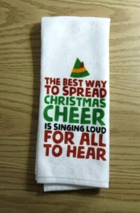"Elf" Tea Towel, Cotton/Poly Blend - Picture 1 of 3