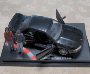 Jada Toys Initial D 1/24 Nissan Skyline GTR R32 Takashi Minicar without a box - Picture 1 of 14