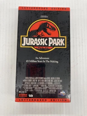 JURASSIC PARK LETTERBOX EDITION VHS SEALED - Image 1 of 2