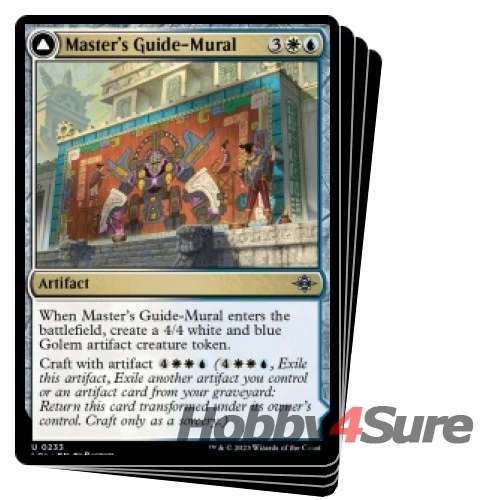 Master's Guide-mural X4 M/NM Magic: The Gathering MTG The Lost Caverns Of Ixalan - Image 1 of 1