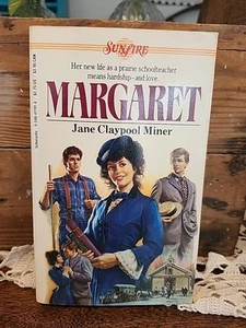 “Margaret” Jane Claypool Miner Sunfire Vintage YA Romance Novel #27 From 1988 - Imagen 1 de 4