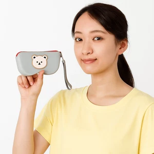 Waterproof Small Items Bag Cartoon Bear Sunglasses Pouch Female - Picture 1 of 16