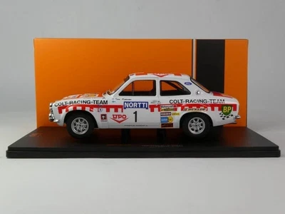 Modelo diecast 1:18 de Ford Escort RS1600 MK1, Colt Racing, Rally Nº1, ¡Nuevo! Foto 1 de 3