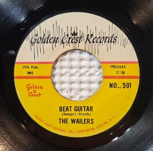 WAILERS Beat Guitar Mau Mau Orig '64 GOLDEN CREST 591 NW Garage 1st Mono 45 NM- - Foto 1 di 1