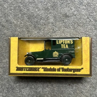 Matchbox Y-5 1927 Talbot Van – Lipton’s Tea  – Models of Yesteryear – New - Image 1 of 4