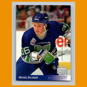 Michael Nylander #62 1993-94 Upper Deck SP Inserts Hartford Whalers Hockey Card - Picture 1 of 3