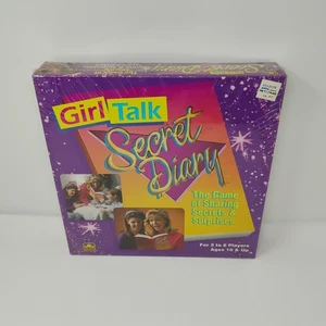 GIRL TALK SECRET DIARY Secrets & Surprises Game Golden Vintage 1991 NEU SEALED - Bild 1 von 8