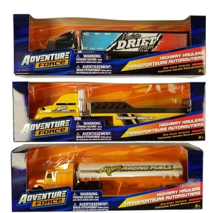 Adventure Force highway haulers die-cast vehicle truck maisto set of 3 trucks - Bild 1 von 12