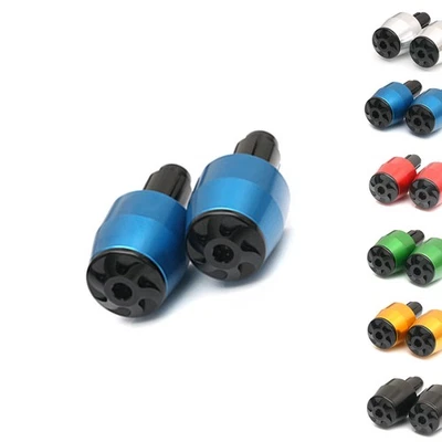 For Suzuki Katana GSX 600F / 750F 89-06 05 04 BeyBlade Bar Ends Replacement Blue - Imagem 1 de 4