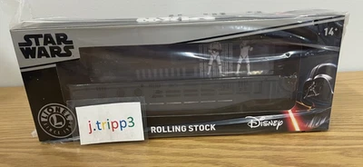 Lionel 2528320 Star Wars Empire Stormtroopers Chasing Gondola O Gauge Train Car - Image 1 of 4