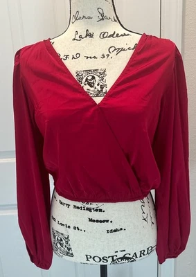 Express Long Sleeves Top XXS NWT - Image 1 of 4