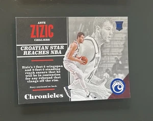 2017-18 Chronicles ANTE ZIZIC RC #111 Blue SP 054/199 Cleveland Cavs Rookie - Foto 1 di 1
