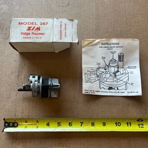 Zim Spezialwerkzeug Nr. 287 First Reibahle Bereich 2" bis 3" in Box - Bild 1 von 8