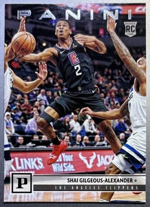 2018-19 Chronicles Shai Gilgeous-Alexander Panini RC #113 - Picture 1 of 2
