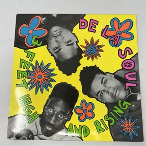 De La Soul 3 Feet High and Rising Double Record - R1-81019 - Pink and Yellow - Picture 1 of 6