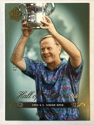 2005 SP Authentic Hall of Champions, Jack Nicklaus #ed 423/500, Card #82 - Image 1 of 2