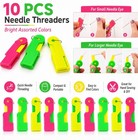 10 Pack Automatic Needle Threaders Easy Thread Guide Sewing Tool for Elderly