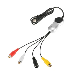1Pc USB 2.0 Video Capture Adapter VHS VCR TV to DVD Converter for - Afbeelding 1 van 12