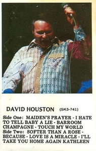 DAVID HOUSTON Maiden's Prayer 1980 hymns Christian country Barroom Champagne - Picture 1 of 1